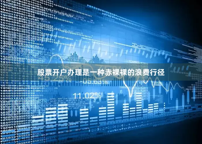 股票开户办理是一种赤裸裸的浪费行径